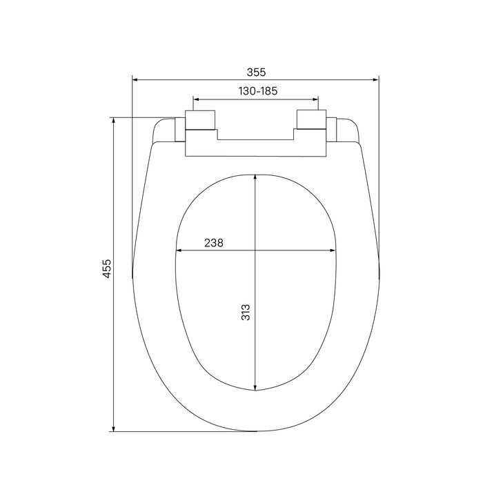 Сиденье для унитаза полипропилен Soft Close IDDIS 004PPS3i31