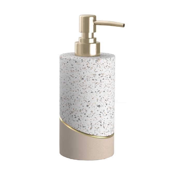 Дозатор настольный TERRAZZO полирезина FOR-TRZ021