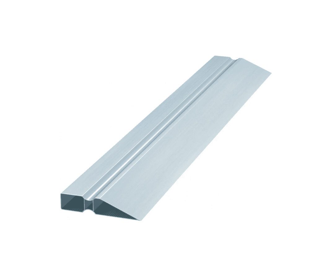 Правило алюм. двойной захват,2 ребра жест.L-2,5м 89618