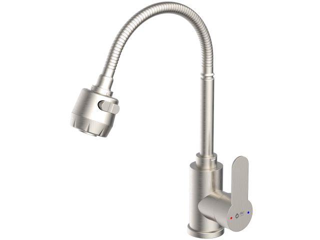 Смеситель для кухни (SUS304) D35 AVZAR4-A304-802 AV Engineering