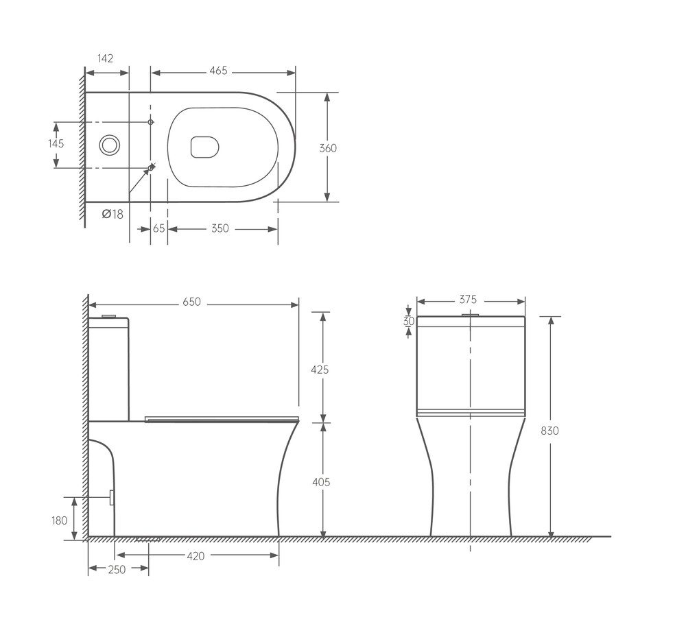 Унитаз-компакт EG301T_2